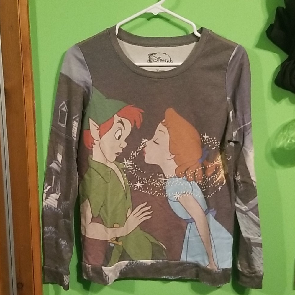 Peter Pan graphic crewneck long sleeve